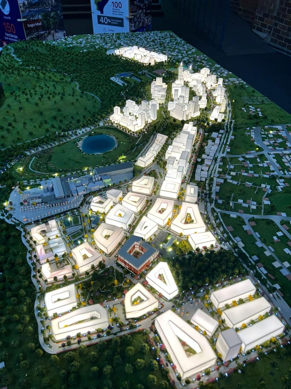 Maqueta del masterplan · Finca La Pedrera, Zona 6